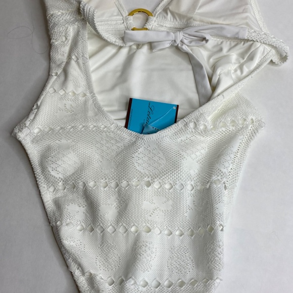 LETARTE SWIMWEAR LACE ONE PIECE SMALL - Picture 4 of 5